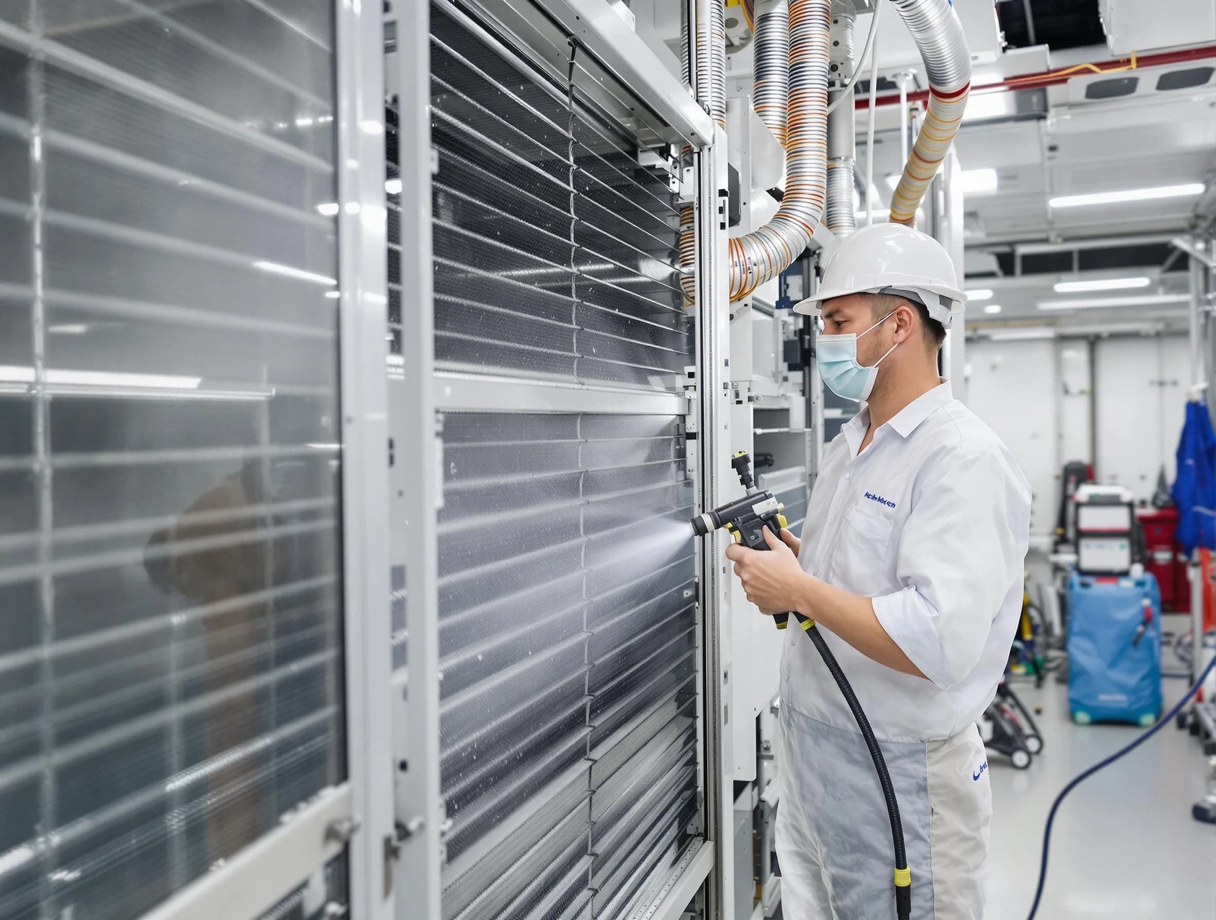 Professional AC coil cleaning by Braintree Air Duct Cleaning in Braintree