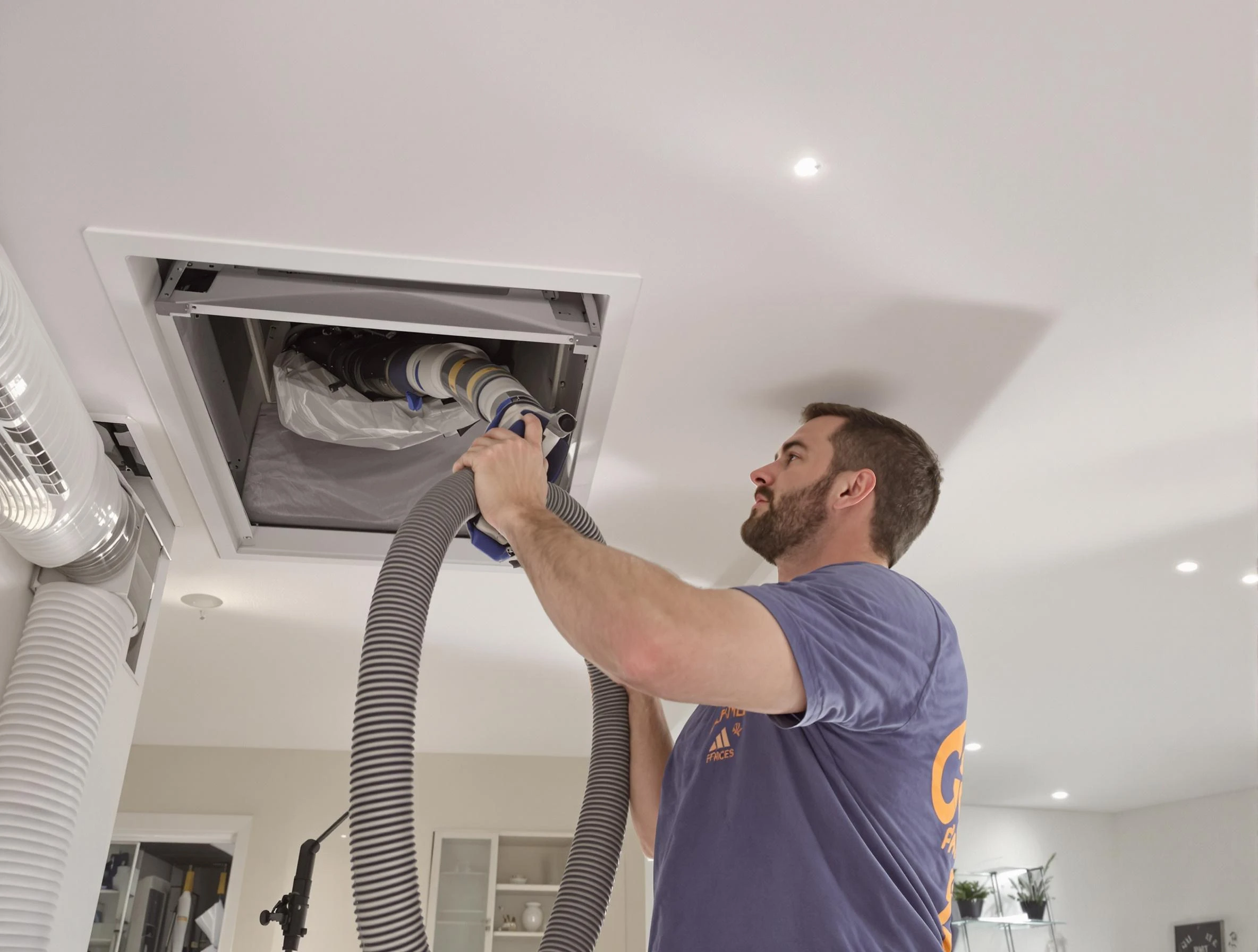 Precision indoor duct cleaning by Braintree Air Duct Cleaning in Braintree